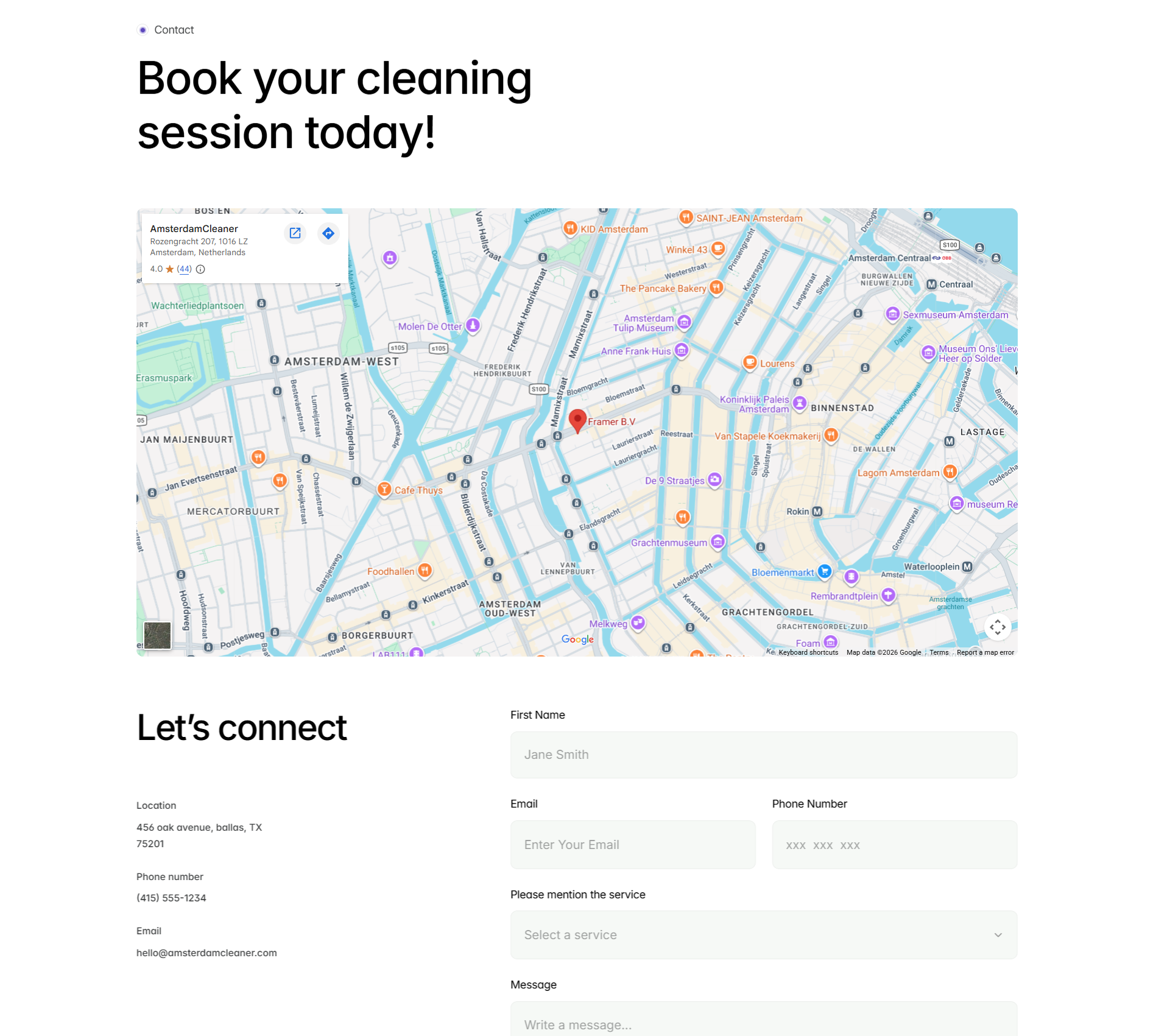 Waitlist example